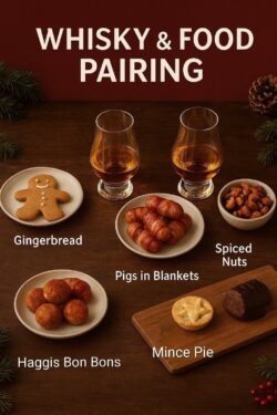 Pre-Christmas Food and Whisky Pairing (6 Whiskies) - Friday 19th December @ 6pm